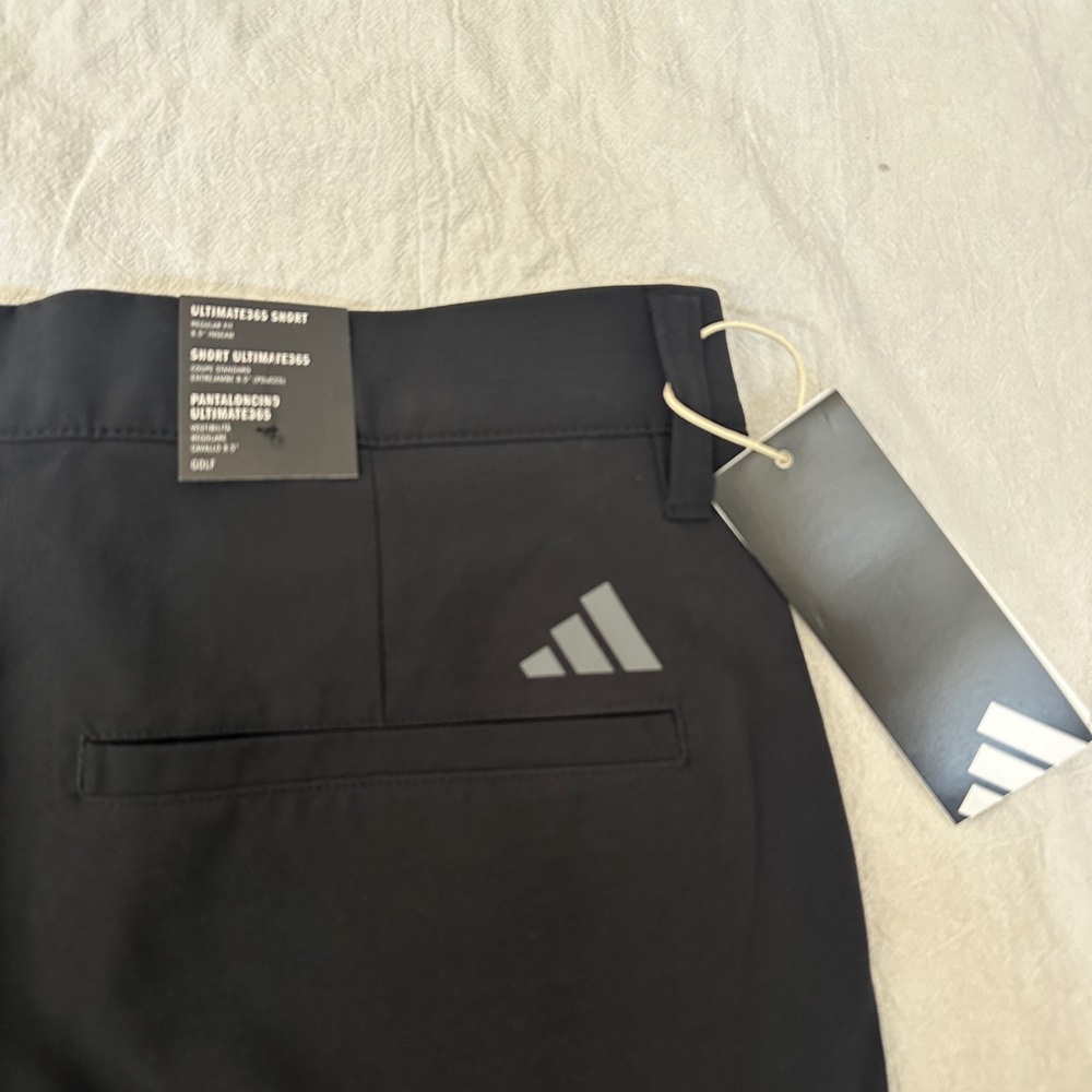 Adidas ULTIMATE365 8.5-INCH GOLF SHORTS Men's Black Shorts HR6793 - Picture 12 of 12